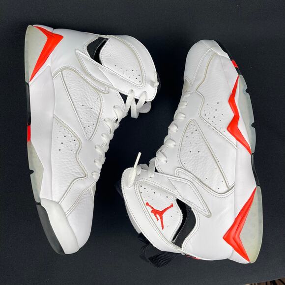 Nike Air Jordan 7 Retro Infrared 23 White Black Men Size 10 2022 main image 5